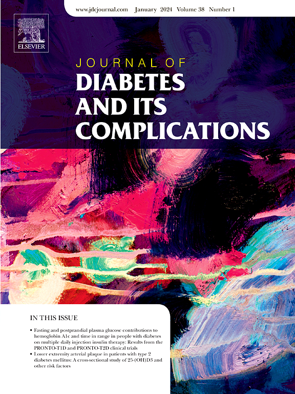 Go to journal home page - Journal of Diabetes and its Complications